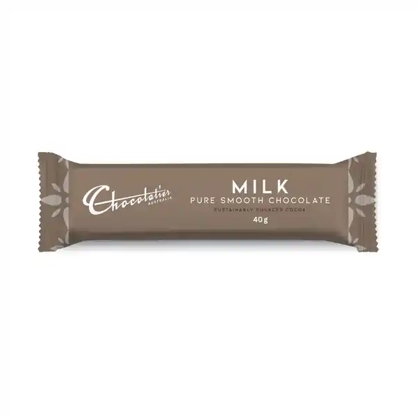 Chocolatier Milk Pure Smooth Chocolate Bar 40g (24)
