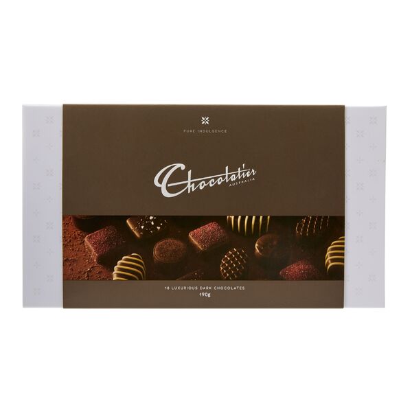 Chocolatier Pure Indulgence Dark Assortment 190g (6)