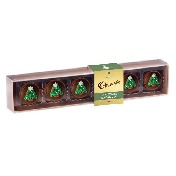 Chocolatier Christmas Caramels 6 Pack 80g (12)