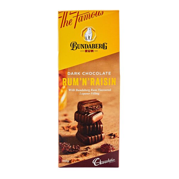 Chocolatier Bundaberg Rum Liqueur Truffles 110g 
