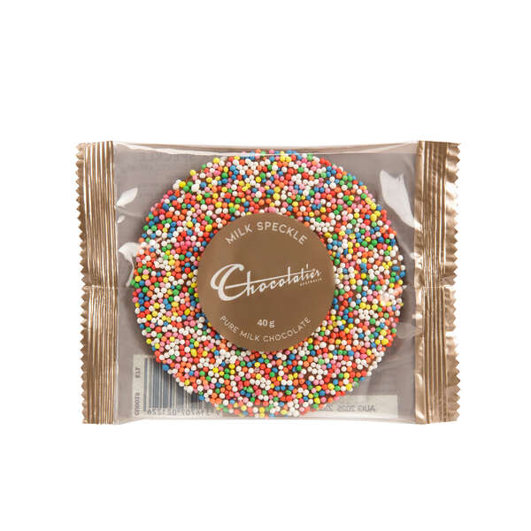 Chocolatier Pure Delight Milk Speckle 40g (48)