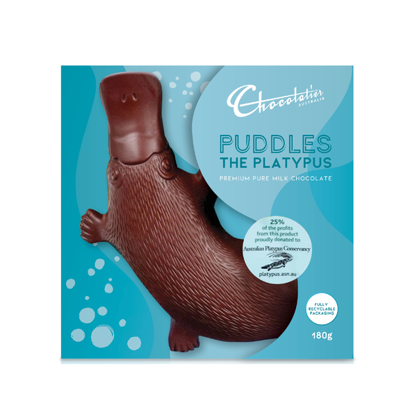 Chocolatier Puddles the Platypus 180g (8)