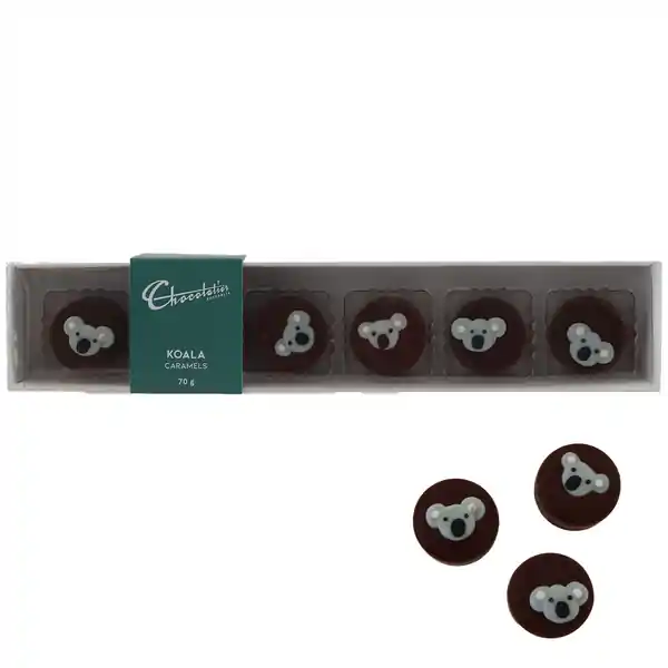 Chocolatier Koala Caramels 6 Pack 70g (12)