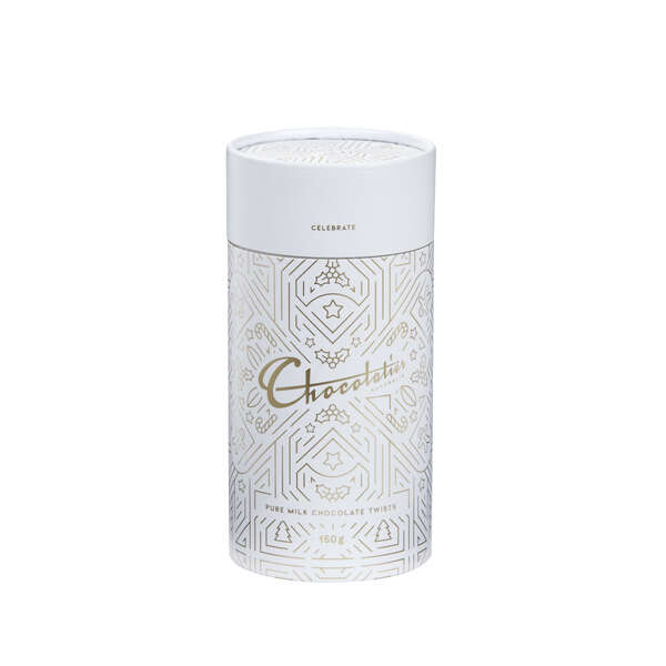Chocolatier Pure Milk Twists Canister 150g (6)