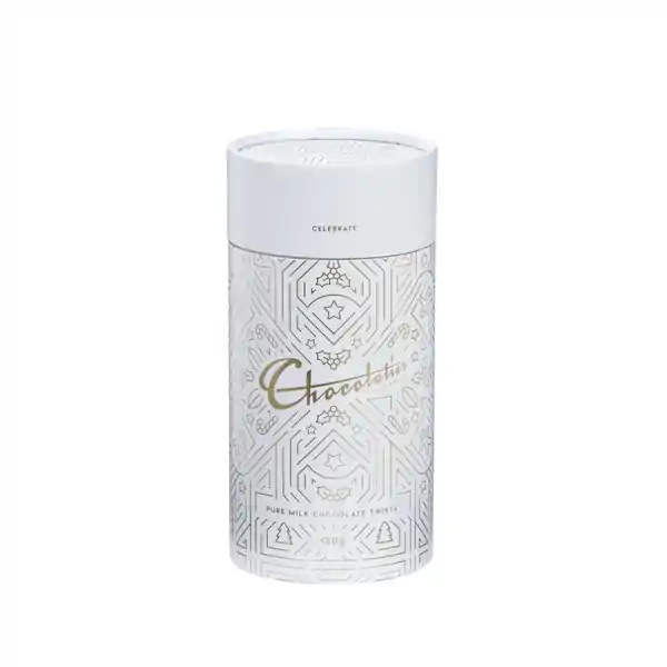 Chocolatier Pure Milk Twists Canister 150g (6)