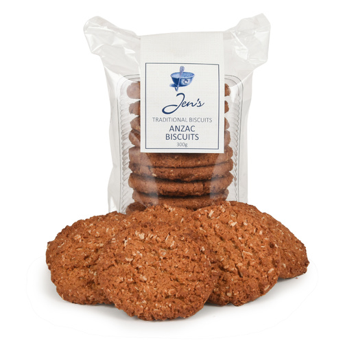 Jen's Traditional Anzac Biscuits 300g 