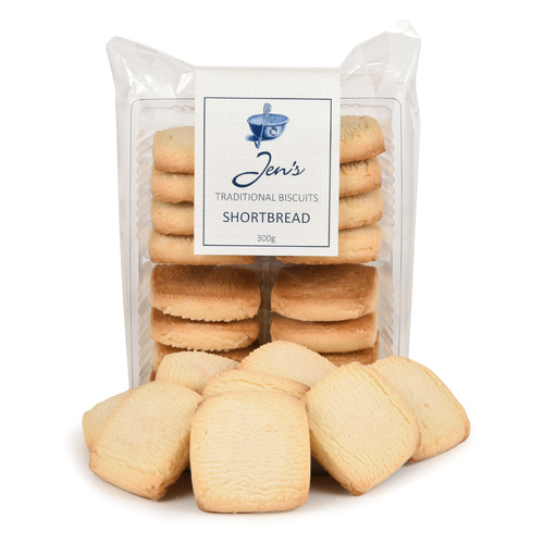 Jens Traditional Biscuits Shortbread 300g 