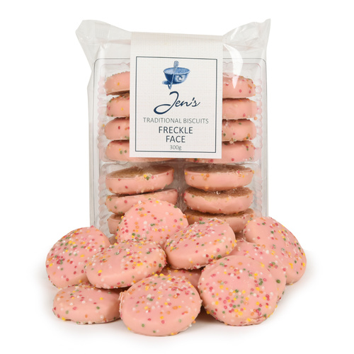 Jens Traditional Biscuits Freckle Face 300g (12)