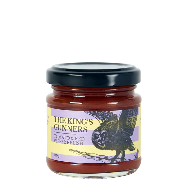 TRCC The Kings Gunners Tom & Pepper Relish 110g (24)