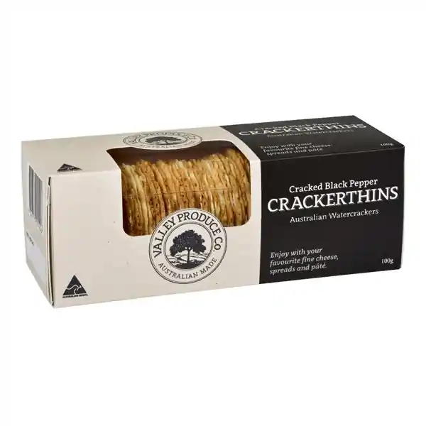 VPC Crackerthins Cracked Black Pepper 100g (24)