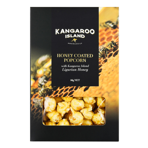 Kangaroo Island Honey Popcorn 80g (12)