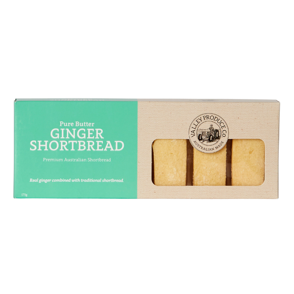 Valley Produce Company Ginger Shortbread 175g