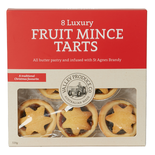 Valley Produce Company Mince Tarts 8 pack 320g (12)