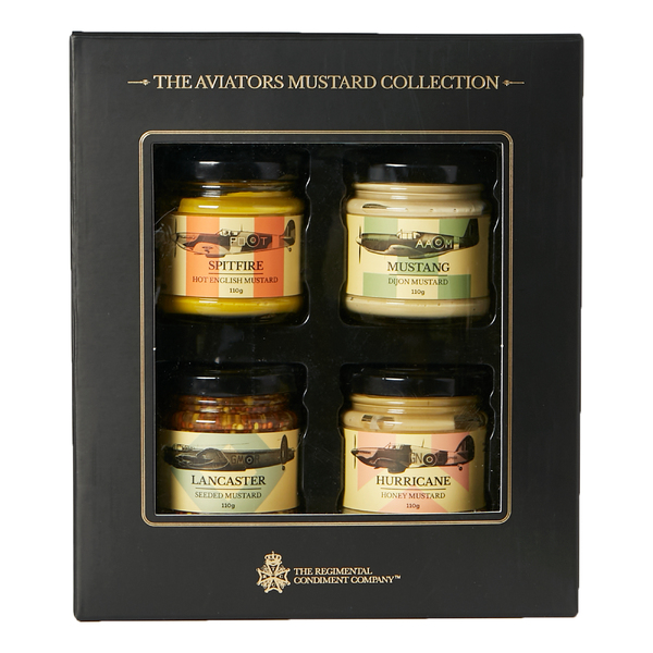 TRCC - The Aviators Mustard Collection - 4 Pack Mustard Collection 440g (6)