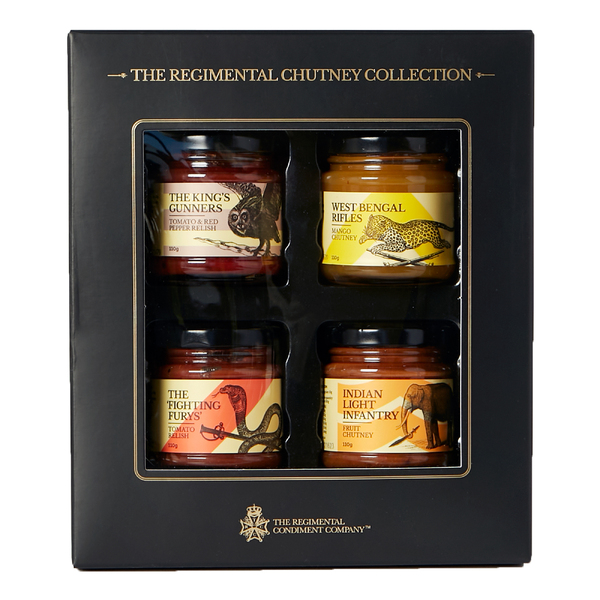 TRCC - The Regimental Chutney Collection - 4 Pack Chutney Collection 440g (6)