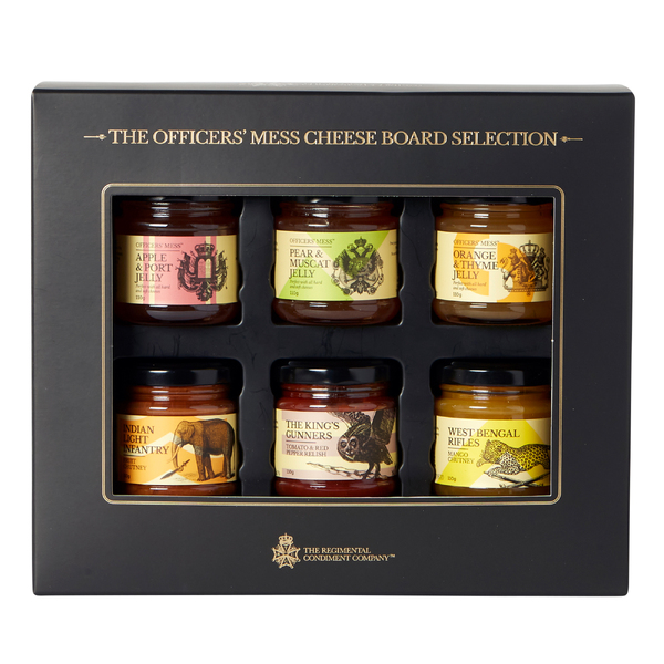 TRCC - The Officers Mess Cheese Board Selection Gift Box 660g (6)