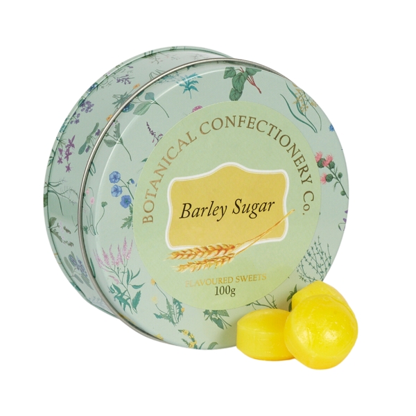 Botanical Confectionery Co Tin - Barley Sugar 100g 