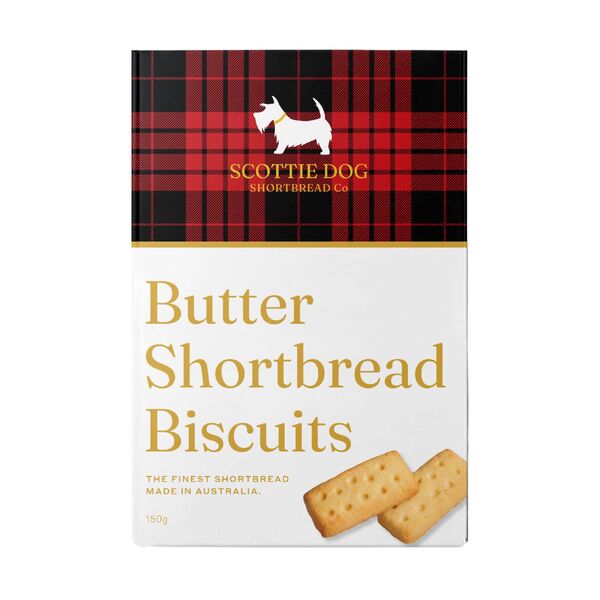 Scottie Dog Shortbread Co Butter Shortbread Biscuits 150g 