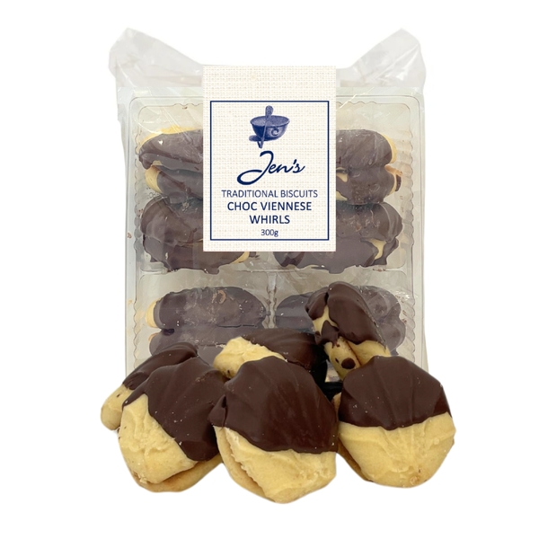 Jens Choc Viennese Whirls 300g (12)