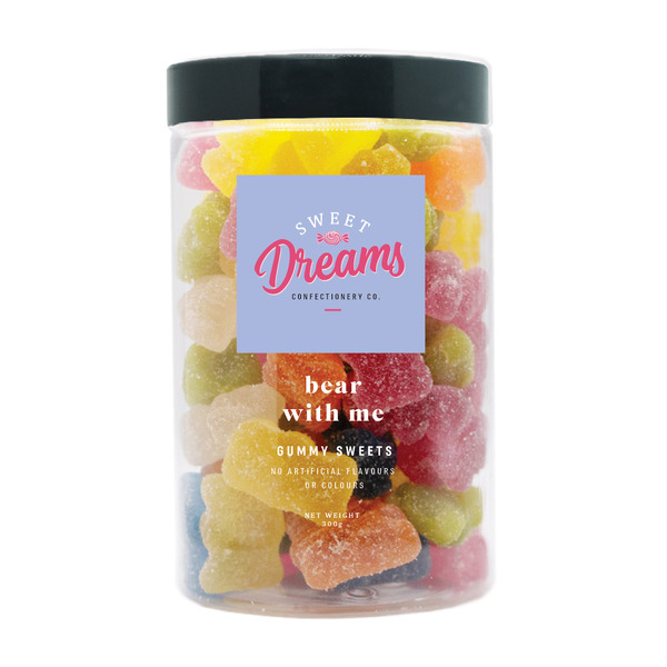 Sweet Dreams Confectionery Co. Gummy Sweets Jar - Bear with me 330g (6)