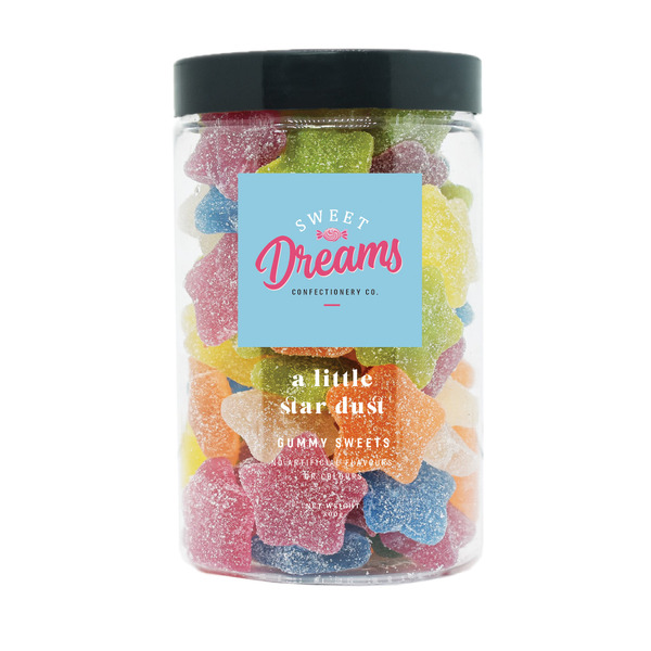 Sweet Dreams Gummy Sweets Jar - A little star dust 360g (6)