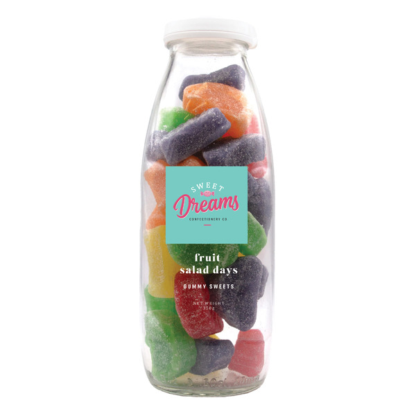 Sweet Dreams Gummy Sweets Bottle - Fruit Salad Days 320g (6)