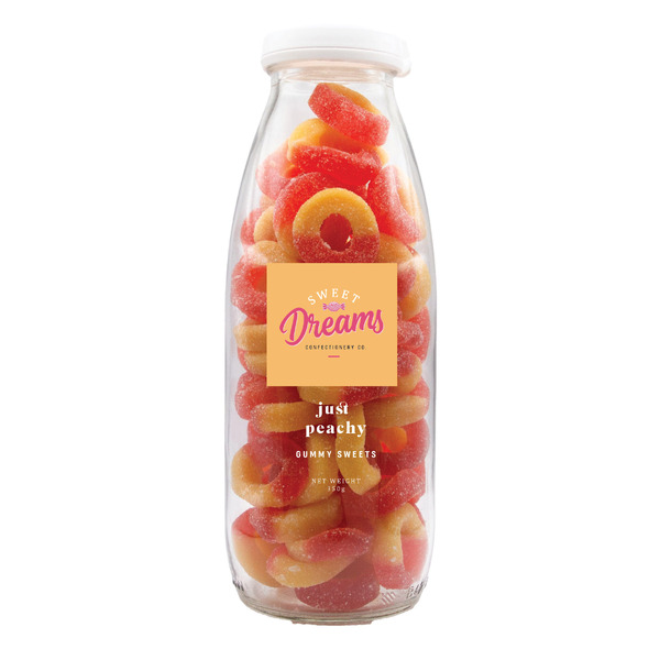 Sweet Dreams Confectionery Co. Gummy Sweets Bottle - Just peachy 310g (6)