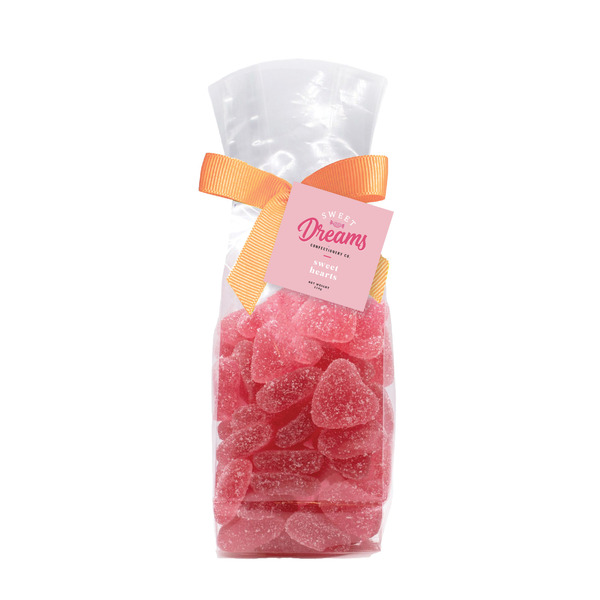 Sweet Dreams Confectionery Co. Gummy Sweets Bag - Sweet hearts 210g (12)