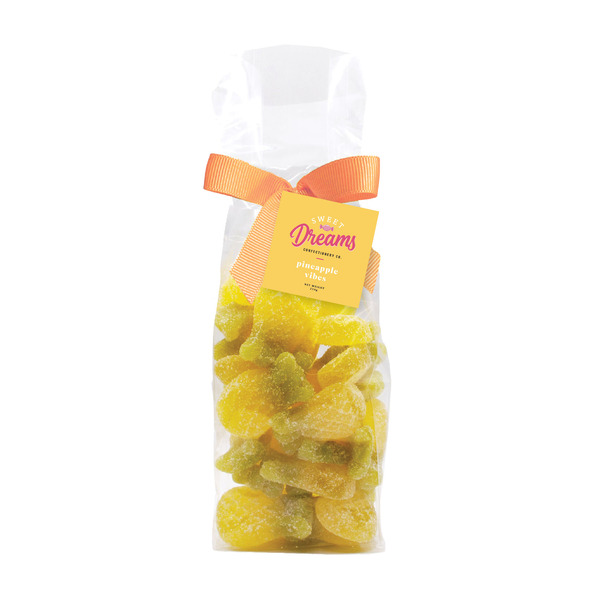 Sweet Dreams Confectionery Co. Gummy Sweets Bag - Pineapple vibes 210g (12)