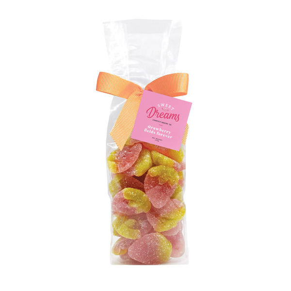 Sweet Dreams Gummy Sweets Bag - Strawberry fields forever 210g (12)