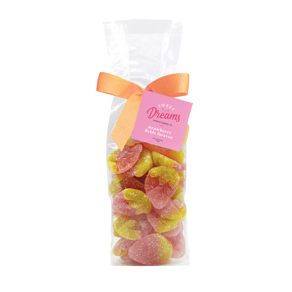 Sweet Dreams Confectionery Co. Gummy Sweets Bag - Strawberry fields forever 210g (12)