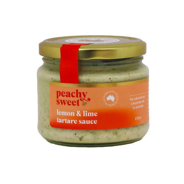 Peachy Sweet Lemon & Lime Tartare Sauce 270g (6)