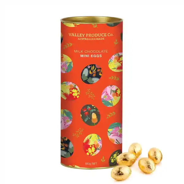 VPC Easter Egg Tube - Milk Chocolate Foil 180g (12)