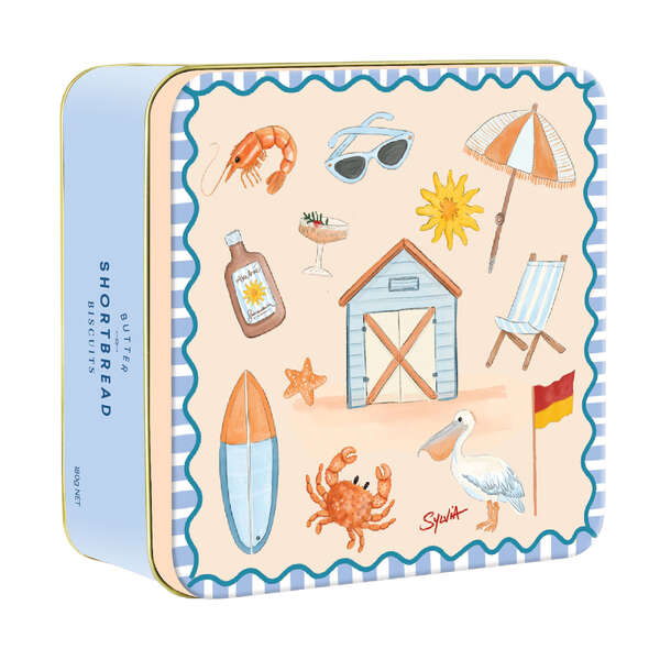 VPC Shortbread Tin - Aussie Beach 180g (12)