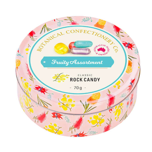 Botanical Confectionery Co. Tin Fruity Assorted 70g (10)