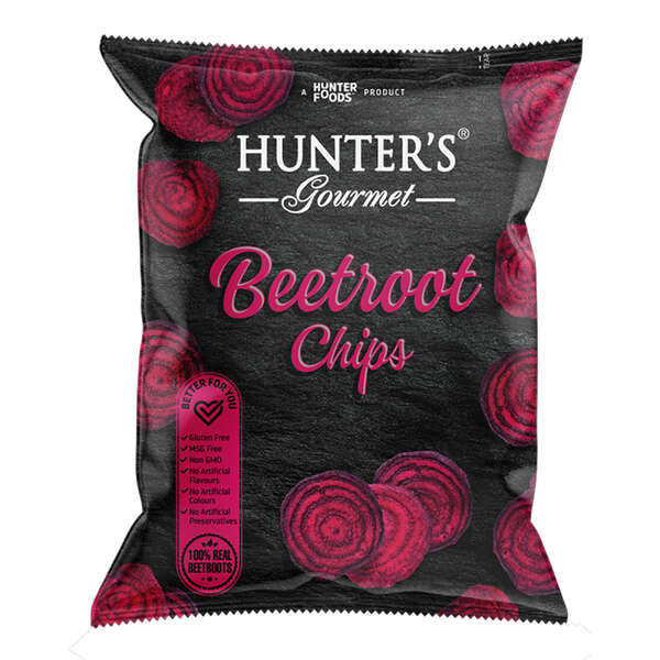 Hunter's Gourmet Beetroot Chips 60g (24)