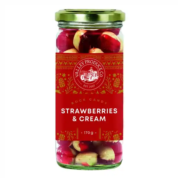 VPC Luxury Festive - Rock Candy Strawberries & Cream 170g (12)
