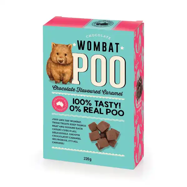 VPC Choc Caramel Wombat Poo 220g (12)