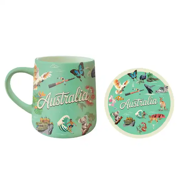 VPC Australia Illustrated - Mug & Coaster Aqua Icons  (6)