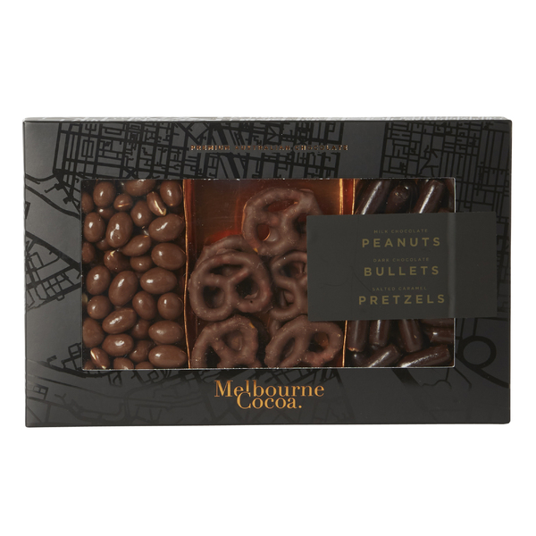 Melbourne Cocoa Deluxe Selection Box 250g (12)