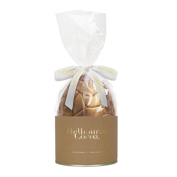 Melbourne Cocoa Golden 81% Dark Chocolate Easter Egg