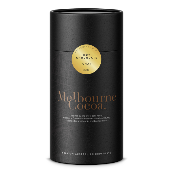 Melbourne Cocoa Hot Chocolate Chai 200g (12)