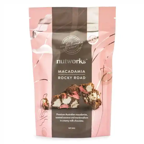 Nutworks Macadamia Rocky Road 100g (12)