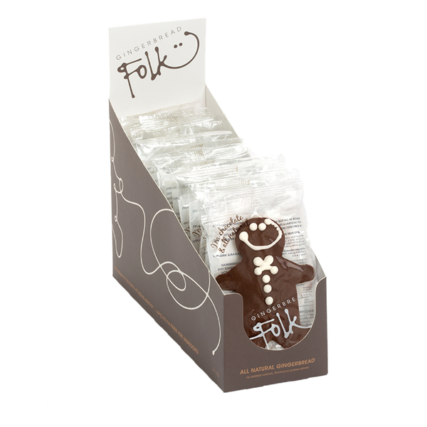 Gingerbread Folk Chocolate Gingerbread Man 30g x 24 (48)