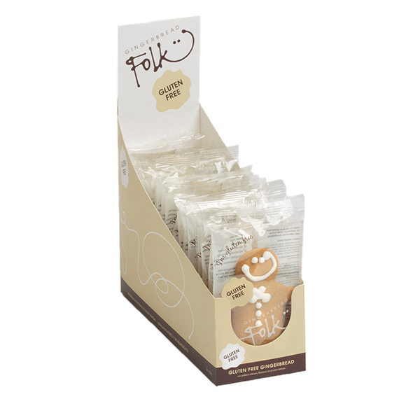 Gingerbread Folk Gluten Free Gingerbread Man 30g x 24 (48)