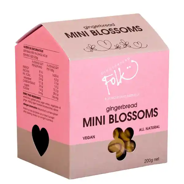 Gingerbread Folk Mini Blossoms 200g (12)