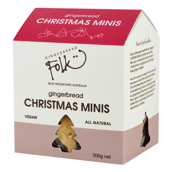 Gingerbread Folk Christmas Mini's 70g 