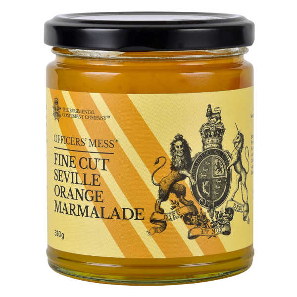 TRCC Officers' Mess Fine Cut Seville Orange Marmalade 310g (12)