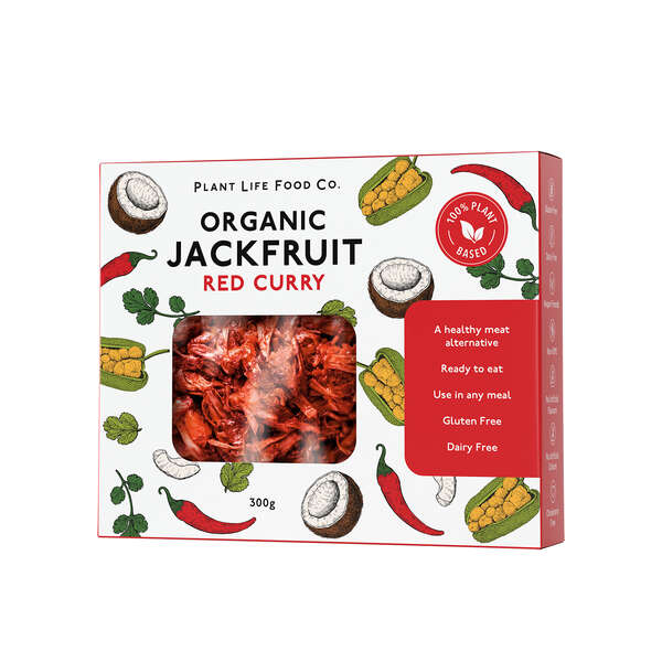Plant Life Food Co. Organic Jackfruit Red Curry 300g