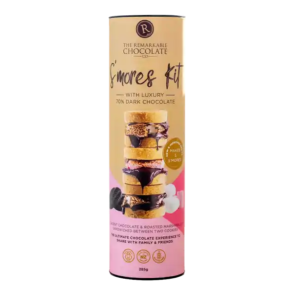 Remarkable Chocolate Luxury Smores Kit Dark Chocolate  285g (10)
